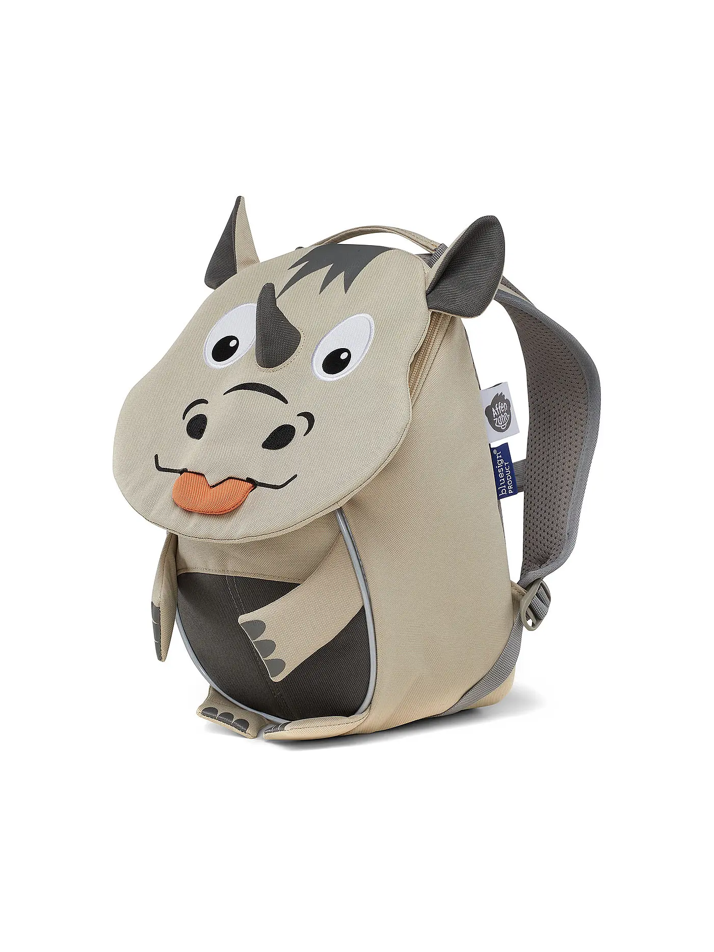 AFFENZAHN | Kinder Rucksack Kleiner Freund - WDR Ente | grau